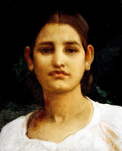 Tête de fille - Frederic Leighton