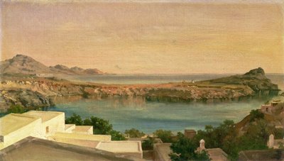 Lindos, Rhodes, c.1867 - Frederic Leighton