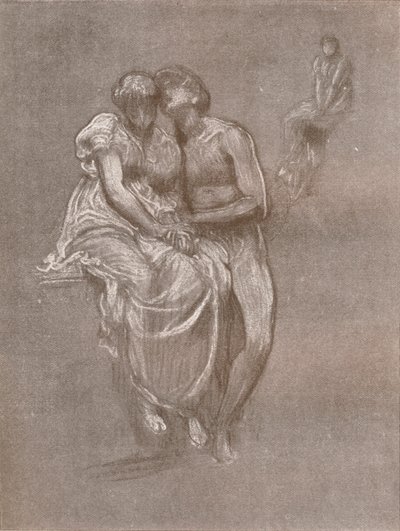 Études pour Wedded, 1882, 1897 - Frederic Leighton