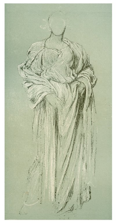 Étude de Daphnephoria, vers 1880-1882 - Frederic Leighton