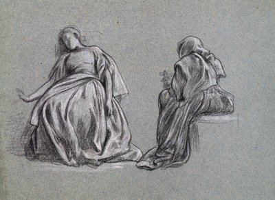 Tessa à la maison (pour Romola de George Eliot), 1863 - Frederic Leighton