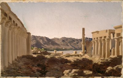 Le Temple de Philae - Frederic Leighton