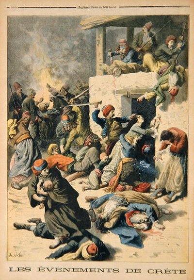 Événements de Crète, de "Le Petit Journal", 26 juillet 1896 - Frederic Lix