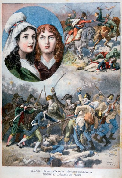 Félicité et Théophile de Fernig, héroïnes françaises, 1792, 1894 - Frederic Lix