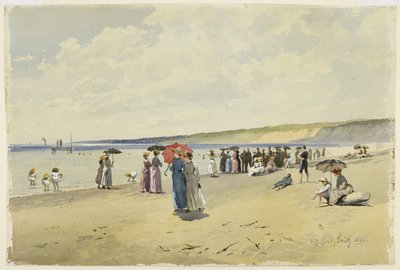 La plage, 1888 - Frederic Marlett Bell Smith