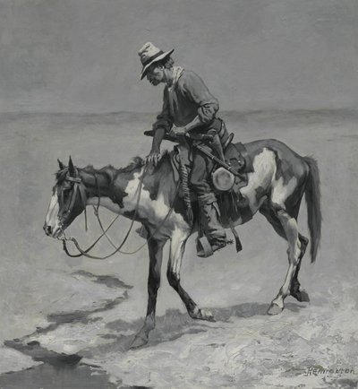 Un poney texan, 1889 - Frederic Remington