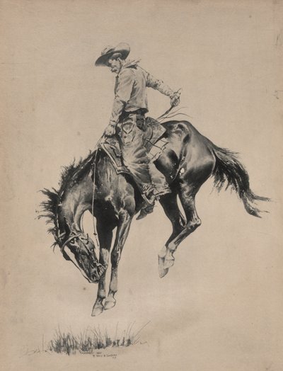 Bronco Buster - Frederic Remington