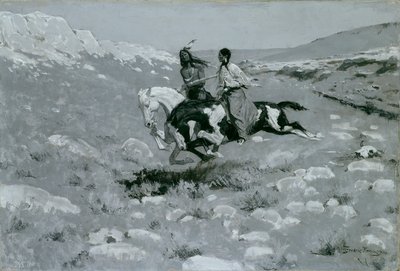 Cérémonie du cheval le plus rapide, vers 1900 - Frederic Remington