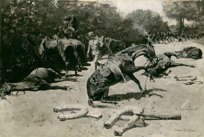 Comment les chevaux sont morts pour leur pays à Santiago - Frederic Remington
