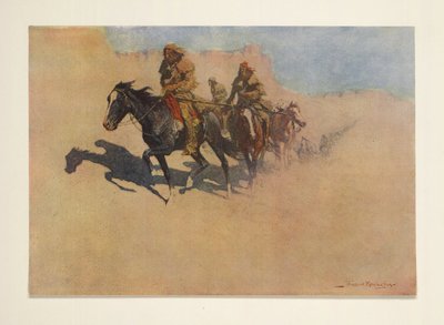 Jedediah Smith de Colliers Weekly, pub. 1906 - Frederic Remington