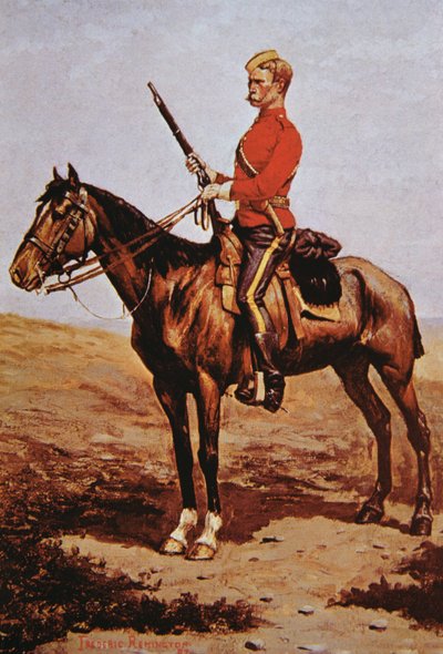 Police montée du Nord-Ouest du Canada - Frederic Remington