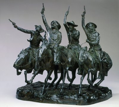 Hors de la gamme - Traversant le seigle - Frederic Remington