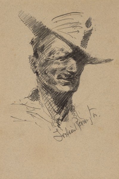 Autoportrait - Frederic Remington