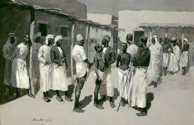Marché aux esclaves - Frederic Remington
