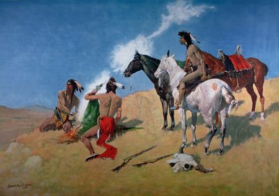 Signaux de fumée - Frederic Remington