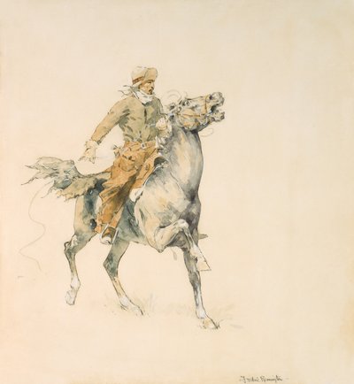 Le cow-boy - Frederic Remington
