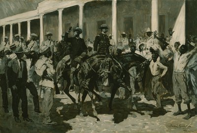 Le retour de Gomez à La Havane, 1899 - Frederic Remington