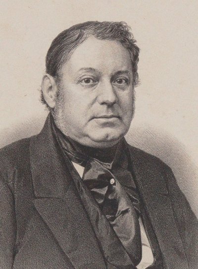 Portrait du pianiste et compositeur Amédée Méreaux 1802-1874 - Frederic Sorrieu