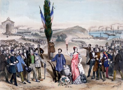 Suffrage universel, 1850 - Frederic Sorrieu