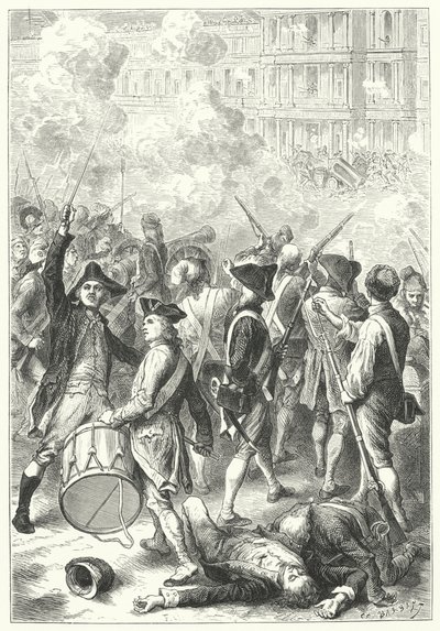 Prise du Palais des Tuileries par les sans-culottes - Frederic Theodore (after) Lix