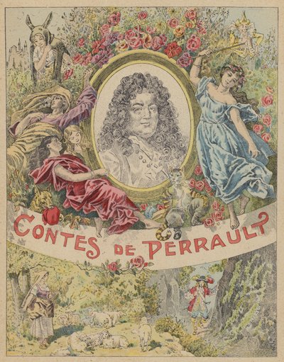 Page de titre pour Les Contes de Perrault - Frederic Theodore (after) Lix