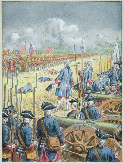 Bataille de Fontenoy le 11 mai - Frederic Theodore Lix