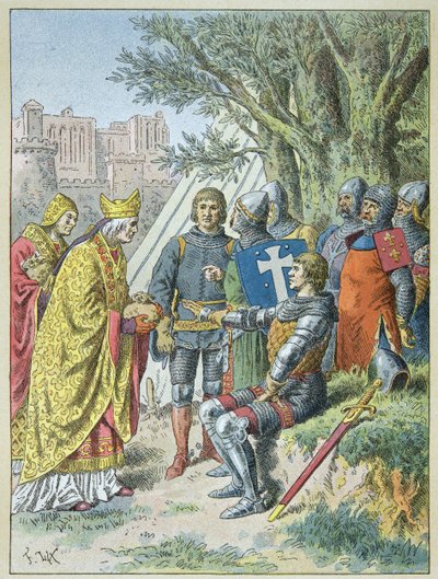 Bertrand Du Guesclin reçoit la rancune qu
