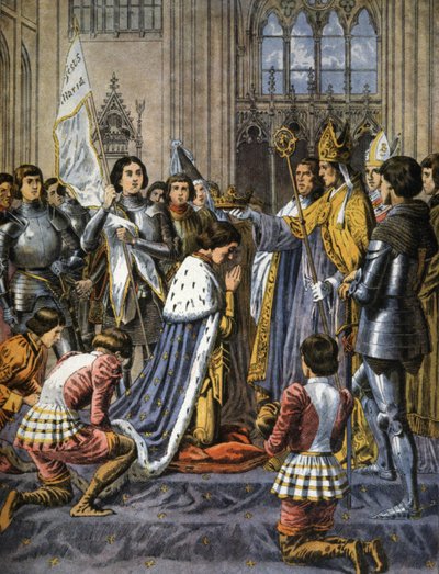 Couronnement de Charles VII de France à Reims - Frederic Theodore Lix