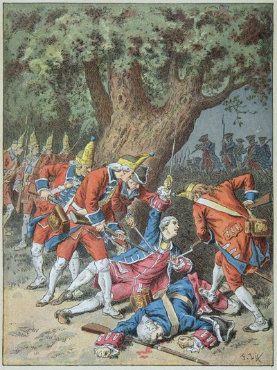 Mort du chevalier d
