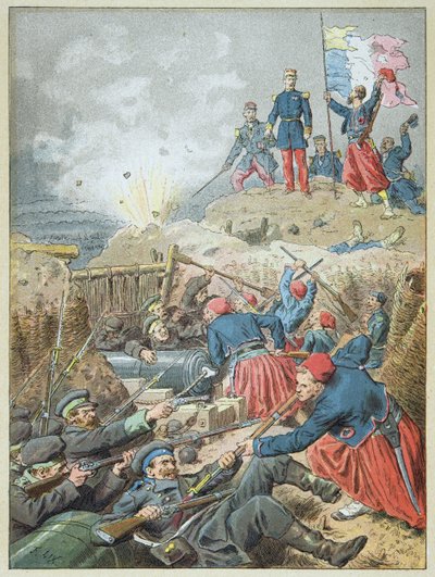 La prise de Malakoff, le 8 septembre - Frederic Theodore Lix