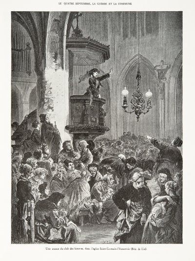 Une séance du club des femmes, dans l