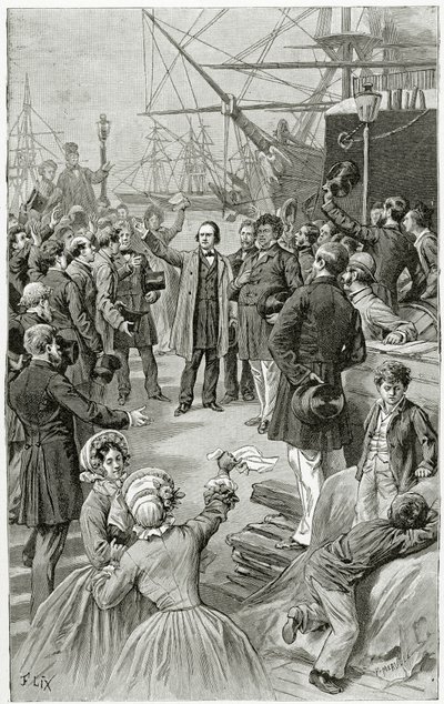 Victor Hugo salue une république universelle lors d