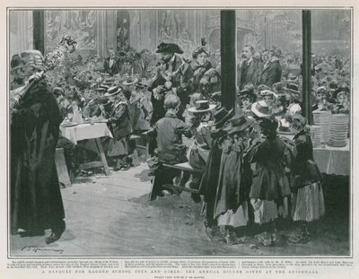 Un banquet pour les garçons et filles de l