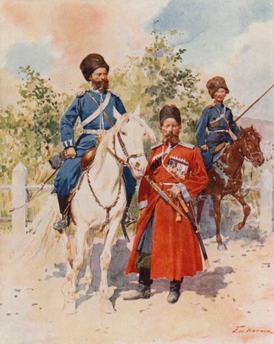 Cosaques de la Garde et Garde Impériale - Frederic de Haenen