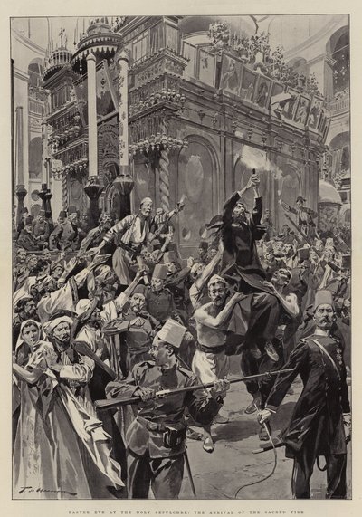 Veille de Pâques au Saint-Sépulcre, l