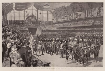 Dieu sauve le roi, la scène finale du grand cortège, l