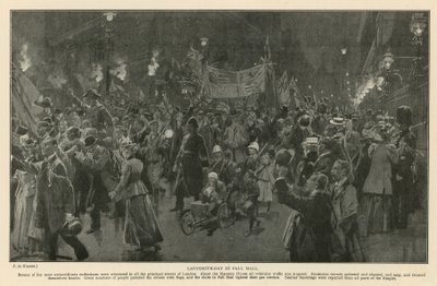 Jour de Ladysmith à Pall Mall - Frederic de Haenen
