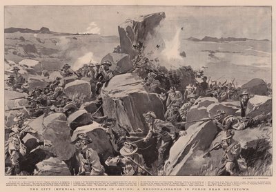 Les Volontaires Impériaux de la Ville en action, une reconnaissance en force près de Britstown - Frederic de Haenen