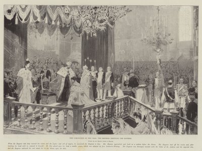 Le couronnement du tsar, l