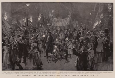 Le Secours de Ladysmith, scène extraordinaire d