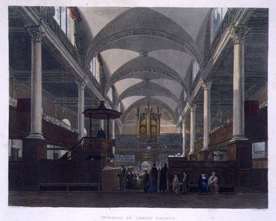 Intérieur de Christ Church, de 