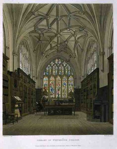 Bibliothèque du Collège de Winchester, de 