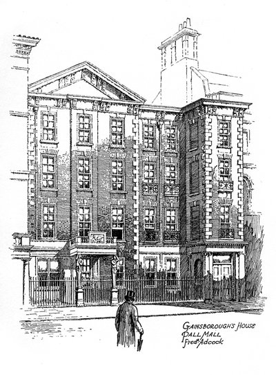 Maison de Gainsborough, Pall Mall, Londres, 1912 - Frederick Adcock