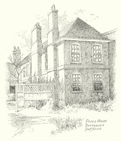 Maison de Pope, Battersea - Frederick Adcock