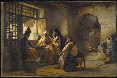 Un Jeu Intéressant, 1881 - Frederick Arthur Bridgman