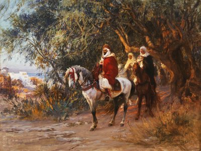 Arabes à cheval - Frederick Arthur Bridgman