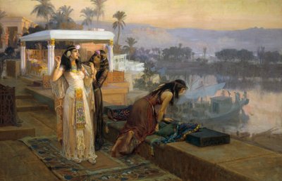 Cléopâtre sur les terrasses de Philae - Frederick Arthur Bridgman