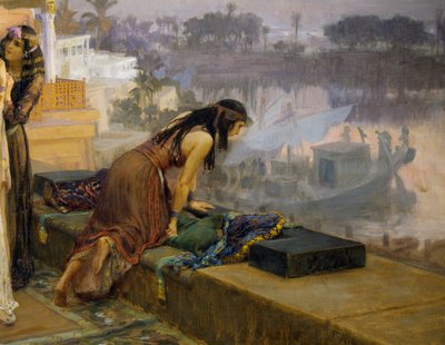 Cléopâtre sur les terrasses de Philae - Frederick Arthur Bridgman