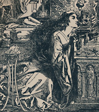 Rosamond, reine des Lombards, vers 1850-1900, 1923 - Frederick Augustus Sandys