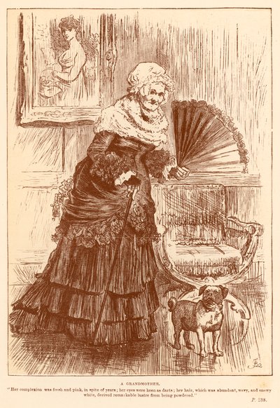Une grand-mère - Frederick Barnard